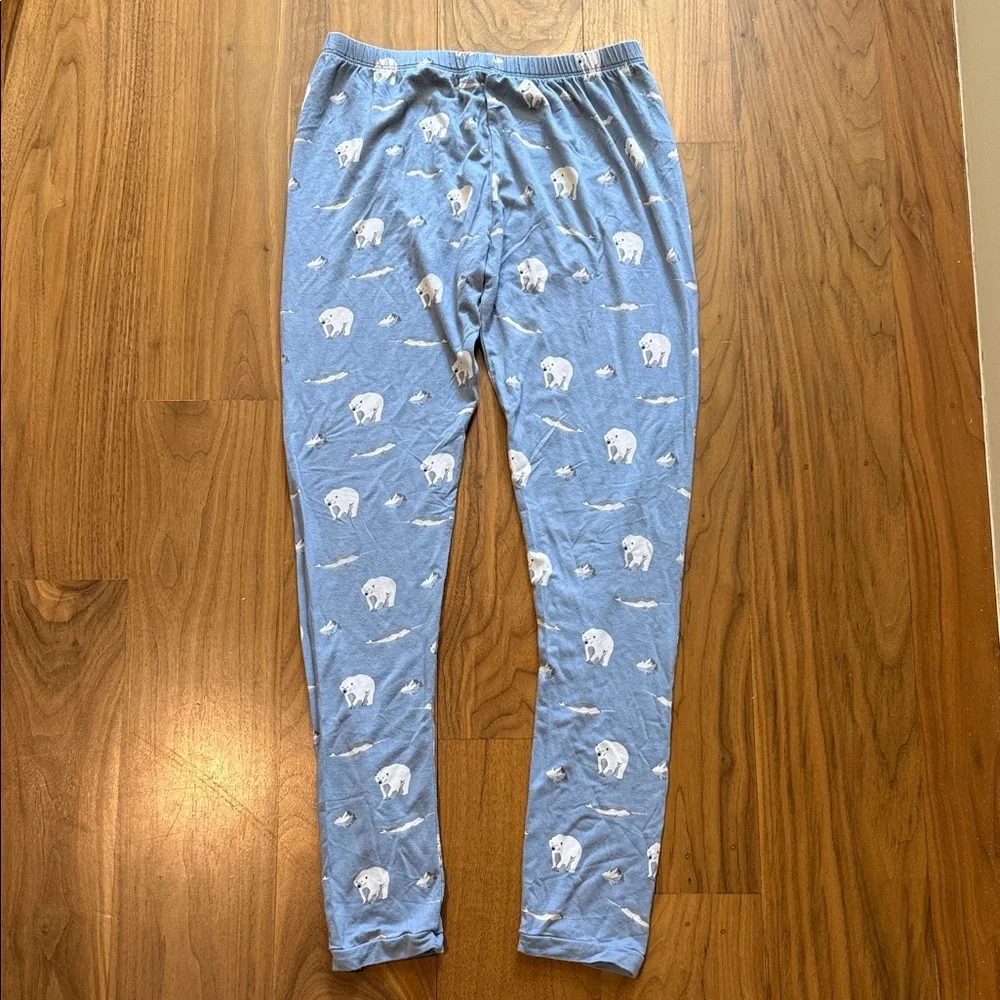 Kyte baby Artic Blue Polar Bear Print Pajama Set size 10